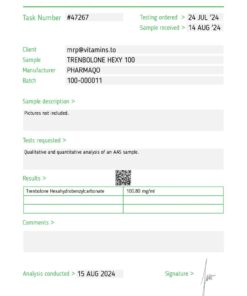 Pharmaqo Labs Trenbolone Hexy